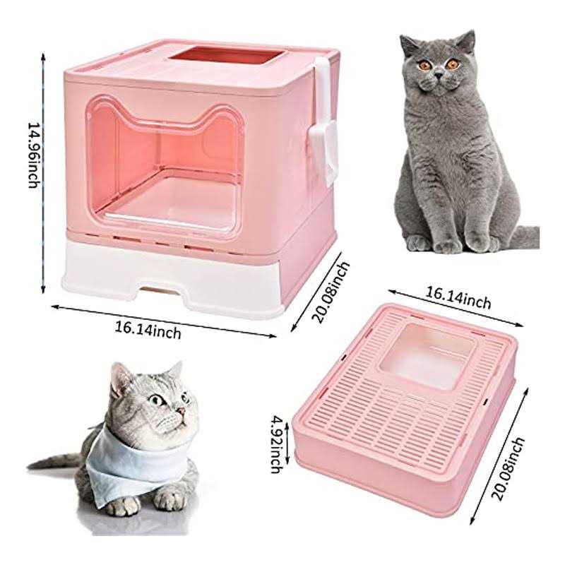 Enclosed Cat Litter Box with Lid I79145