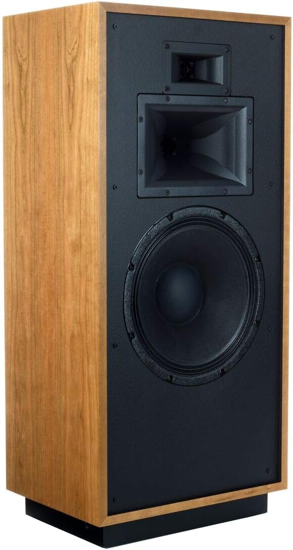 Natural Cherry Floorstanding Horn-Loaded Speaker L819