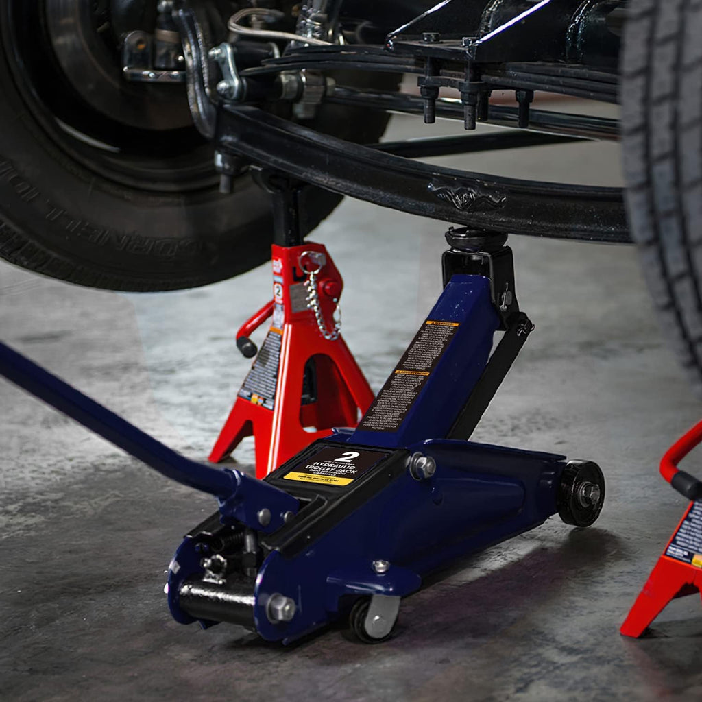 2 Ton Hydraulic Trolley Floor Jack with Carrying Case F649778