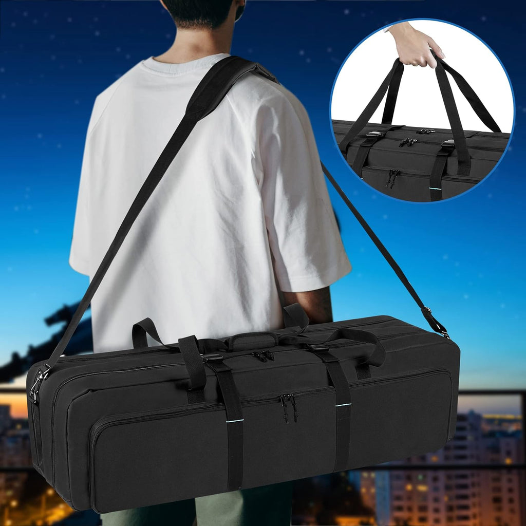 Double-Layer Padded Telescope Case with Accessories Bag K86216