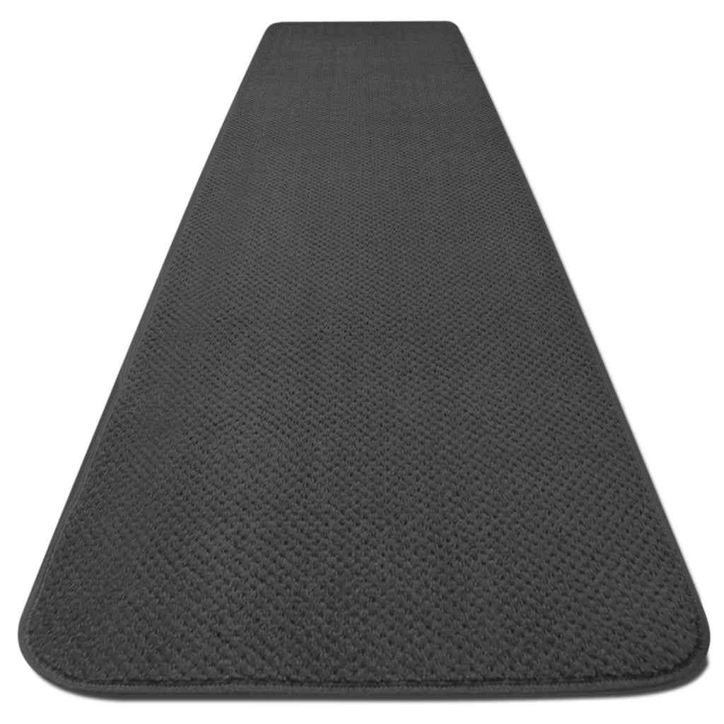 Skid-Resistant Carpet Runner Gray 24 ft. x 27 in. P26102