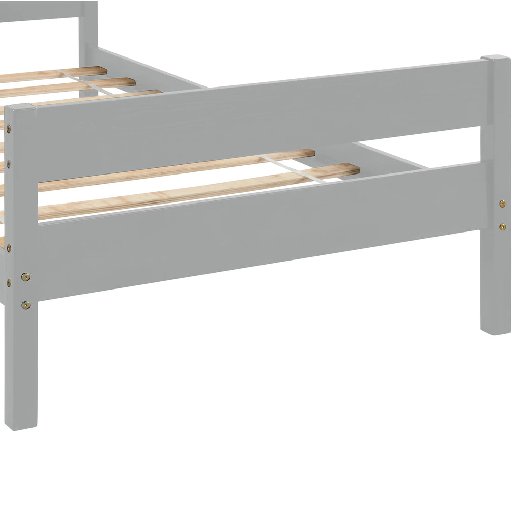 Twin Bed with Headboard and Footboard Z802