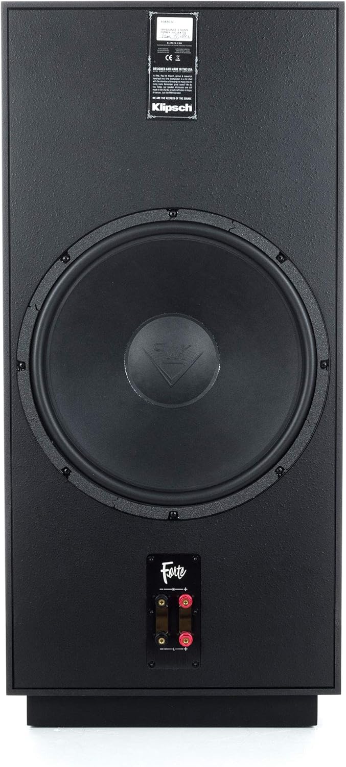 Natural Cherry Floorstanding Horn-Loaded Speaker L819