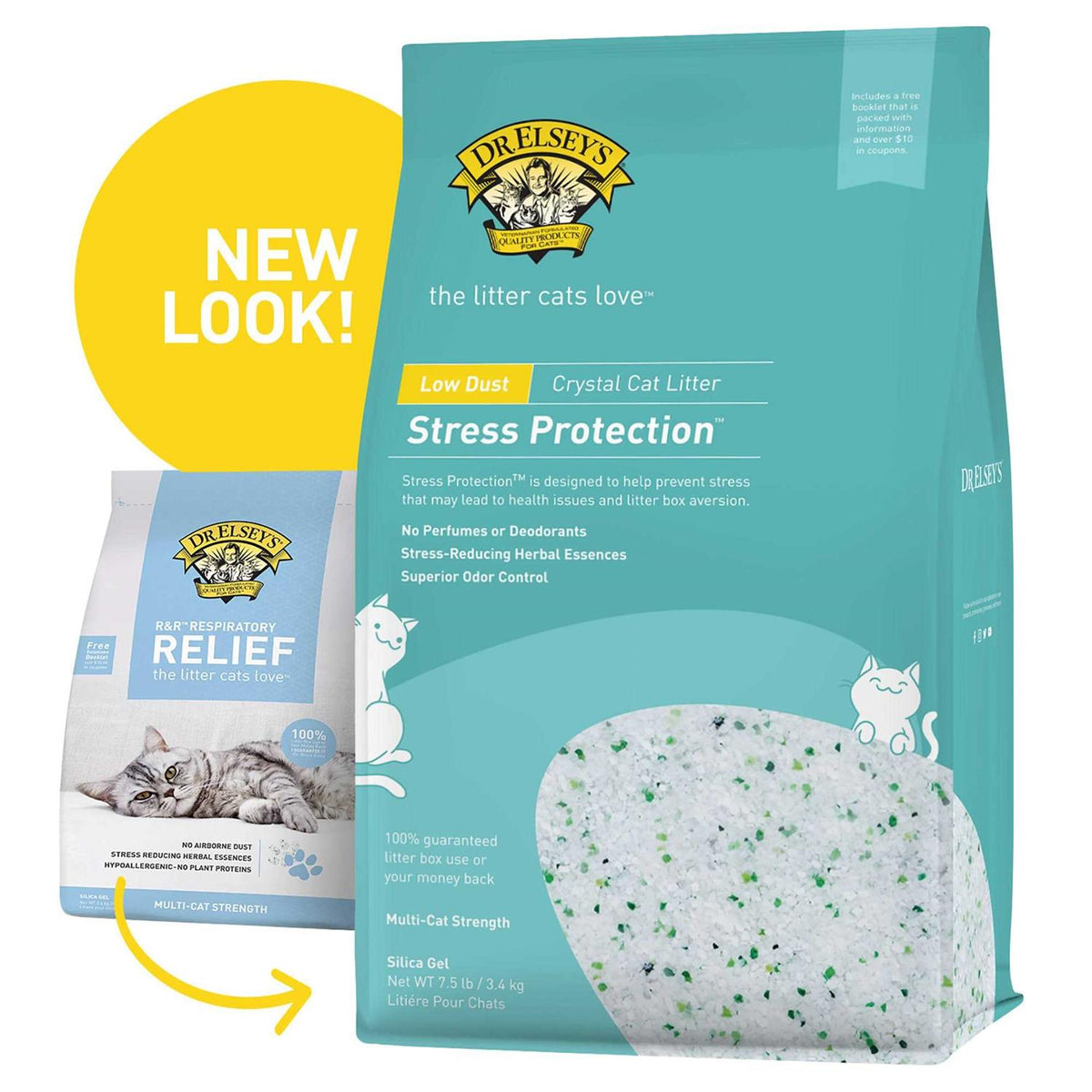 Respiratory Relief Silica Cat Litter B91384