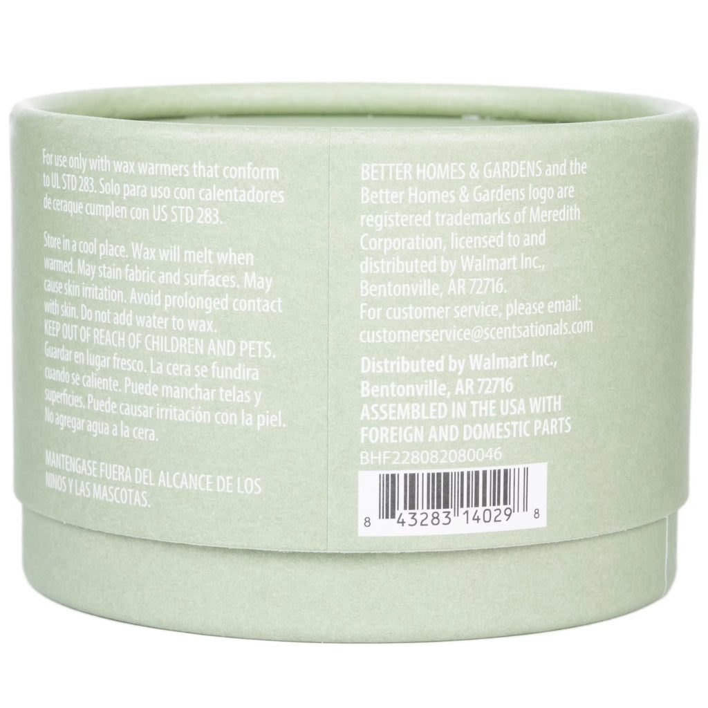 Bergamot & Sage Essential Oil Infused Wax Melts 2.75 oz V783