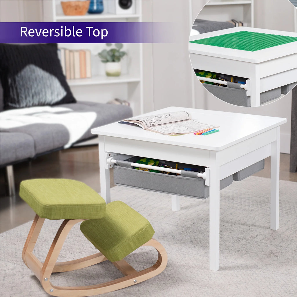 Kids' Play Table with Storage Drawers S3899