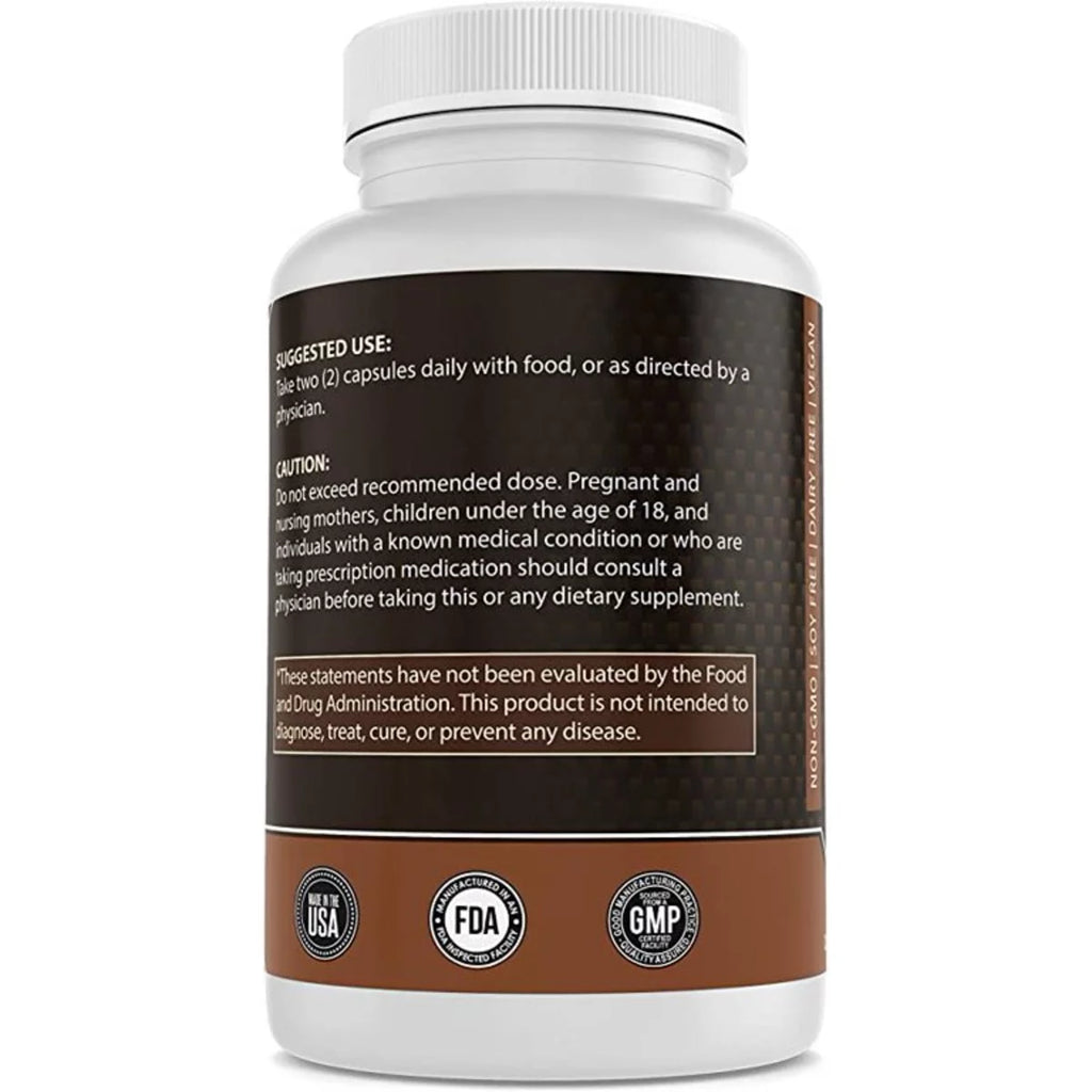 Turkey Tail Mushroom 120 Capsules 1000mg O87680