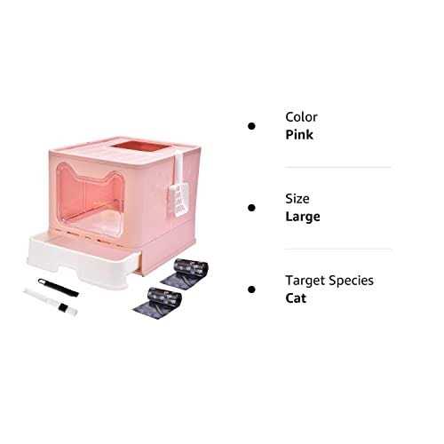 Enclosed Cat Litter Box with Lid I79145