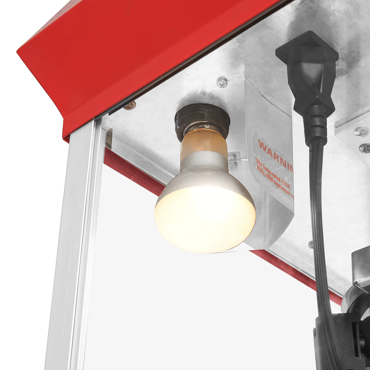 Red Countertop Popcorn Popper Machine, 8 Ounce Y360