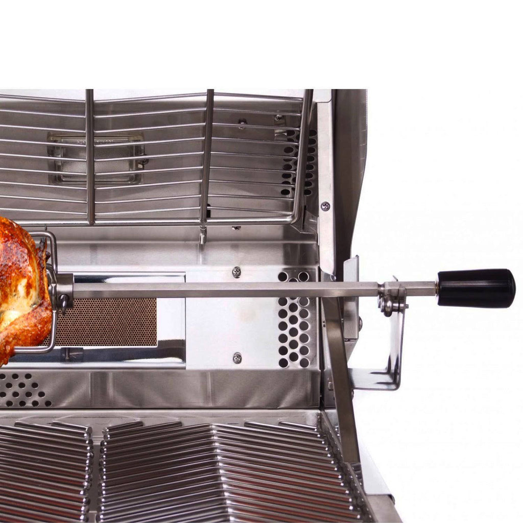5 Burner Rod Grill Rotisserie Kit C695183