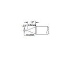 Soldering Cartridge with Conical Tip J812