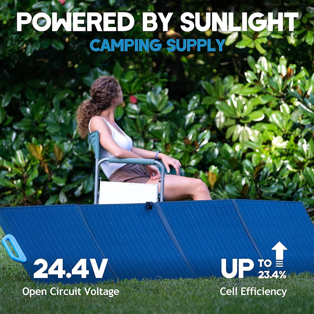 120W Foldable Portable Solar Panel J834