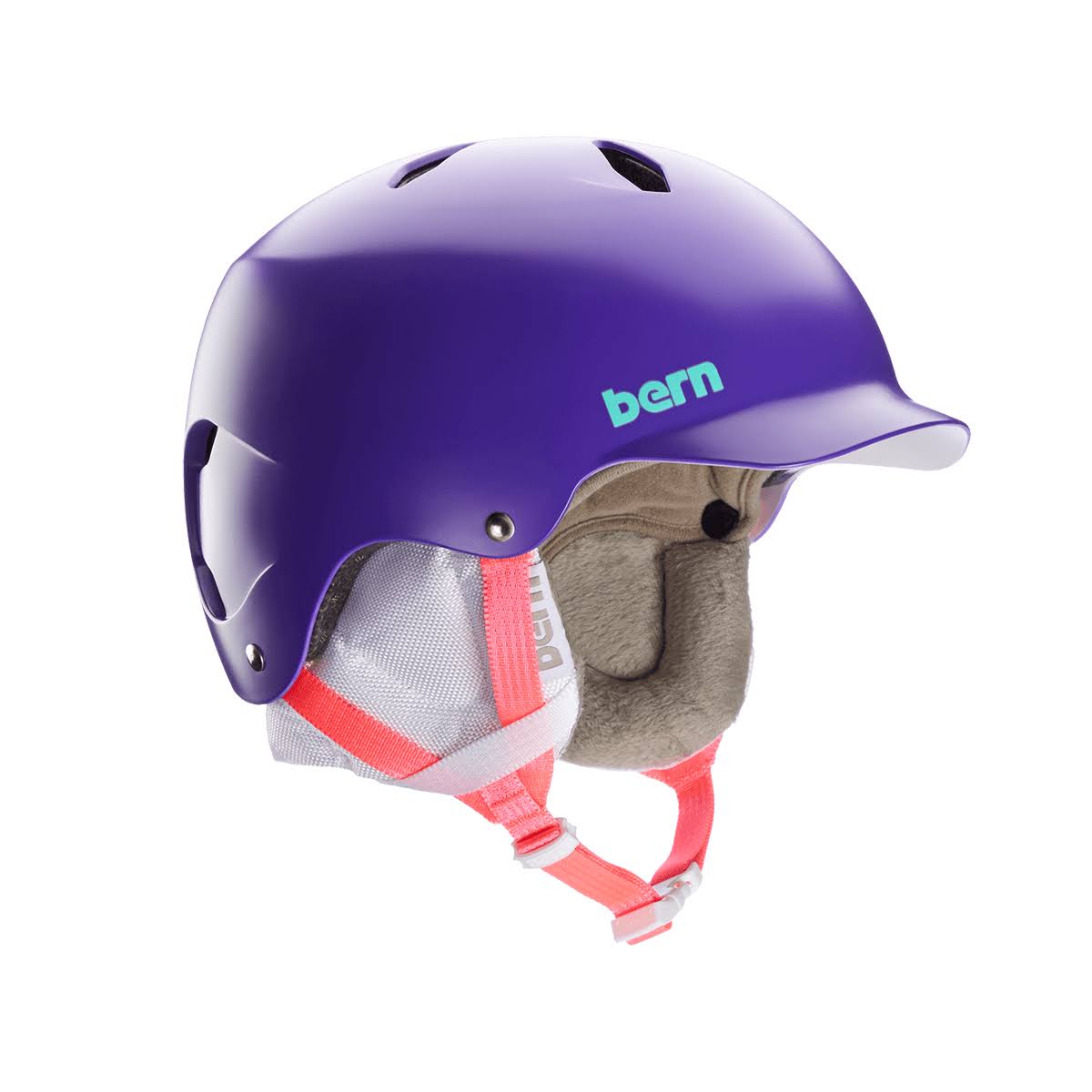 Satin Purple Kids Helmet Z675