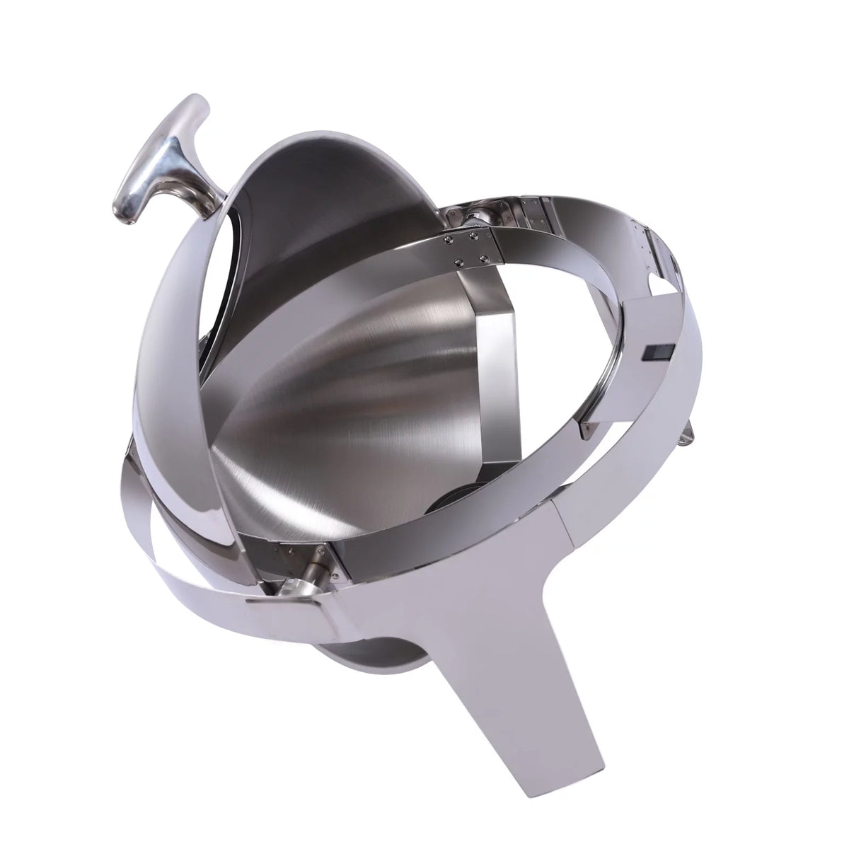 6L Round Chafing Dish with Glass Lid C249