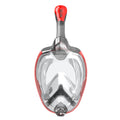 Full Face Mask Black/Red L E6845
