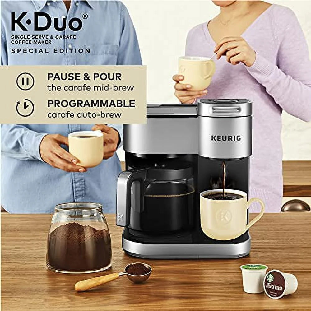 Single Serve K-Cup Pod & Carafe Coffee Maker D570401