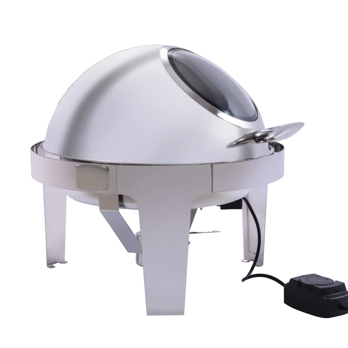 6L Round Chafing Dish with Glass Lid C249