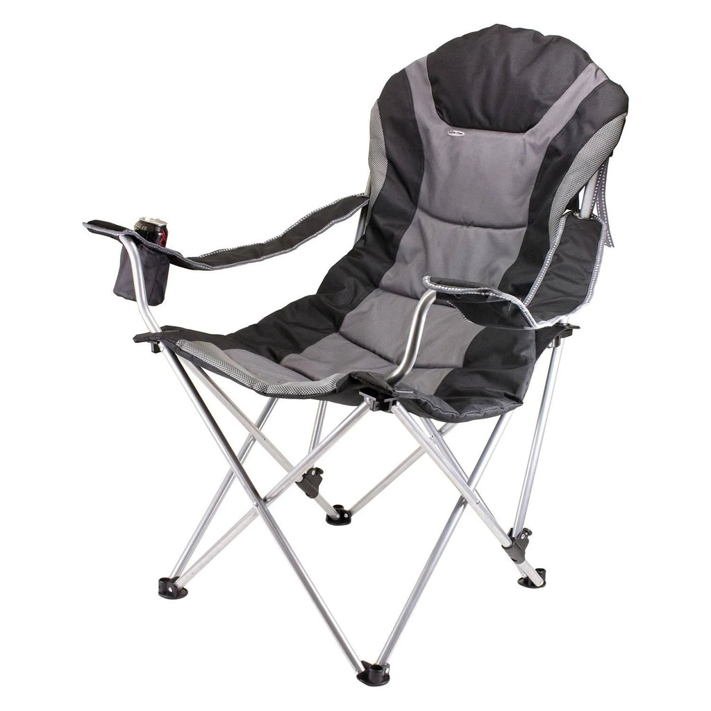 Black Reclining Camp Chair H840718
