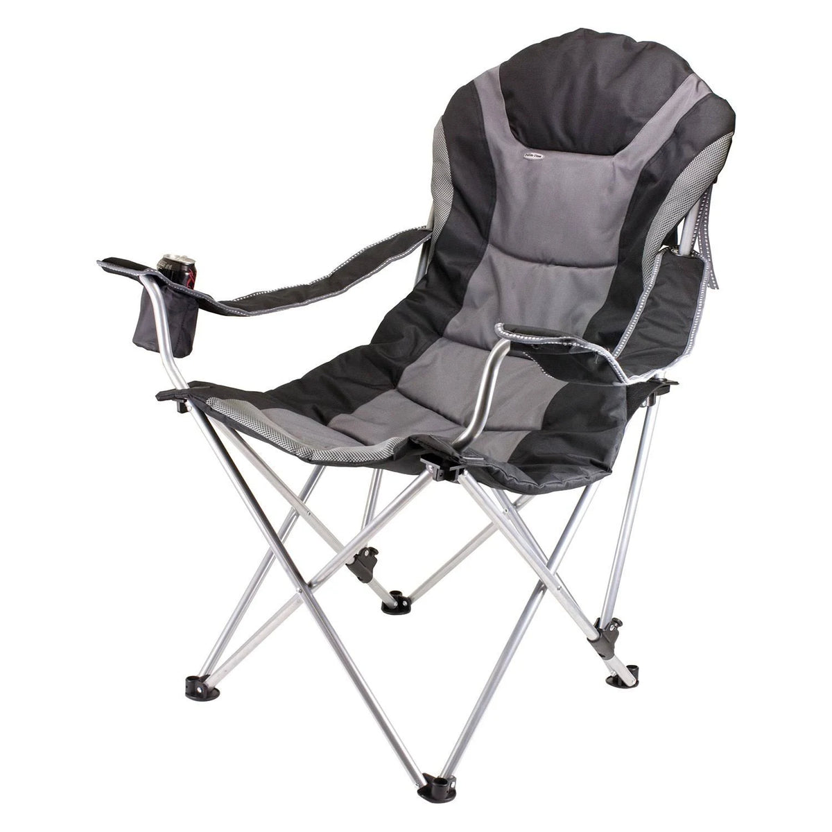 Black Reclining Camp Chair H840718