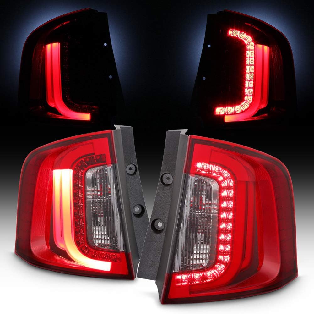 LED Light Tube Tail Lights Brake Lamps Left+Right B4968