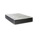 California King 12x22 Memory Foam Mattress in Light Gray Dark Gray V897