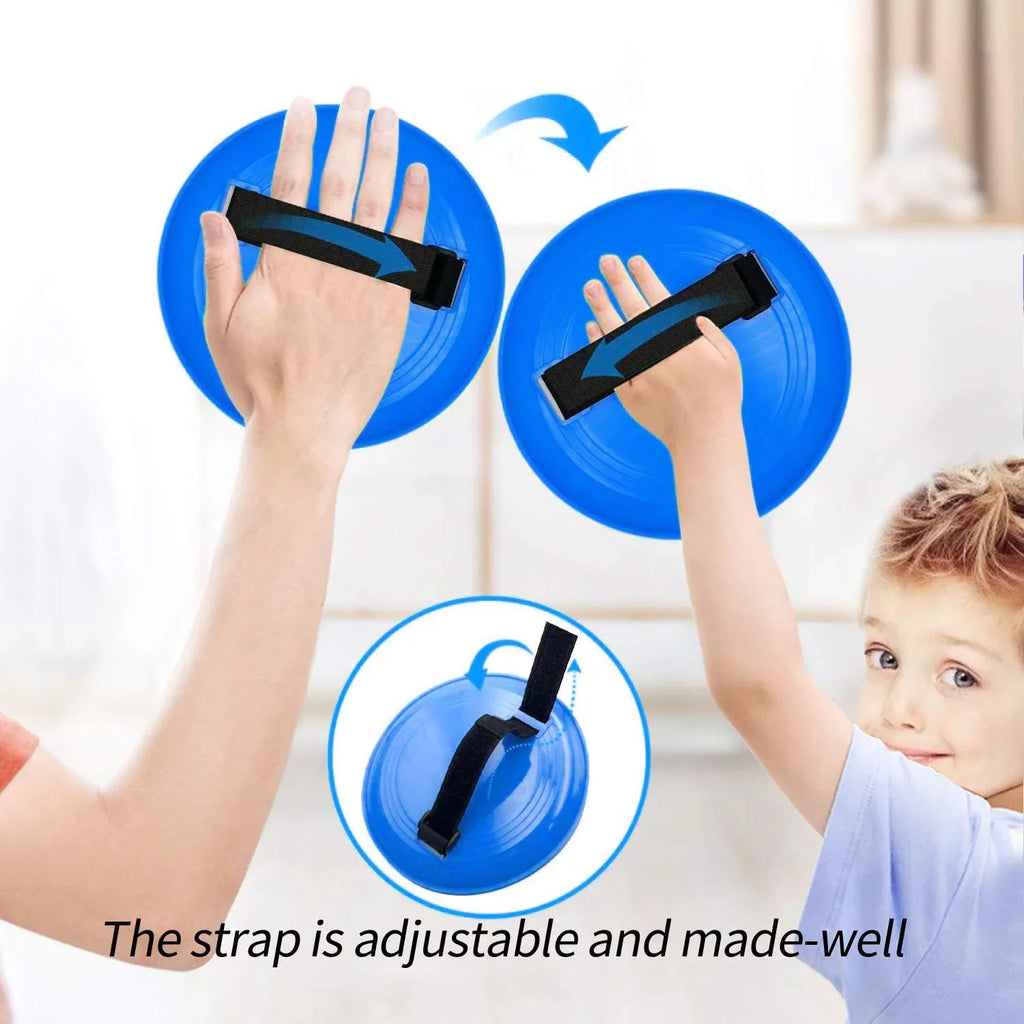 Blue Self-Stick Paddle Ball Catch Set B6778