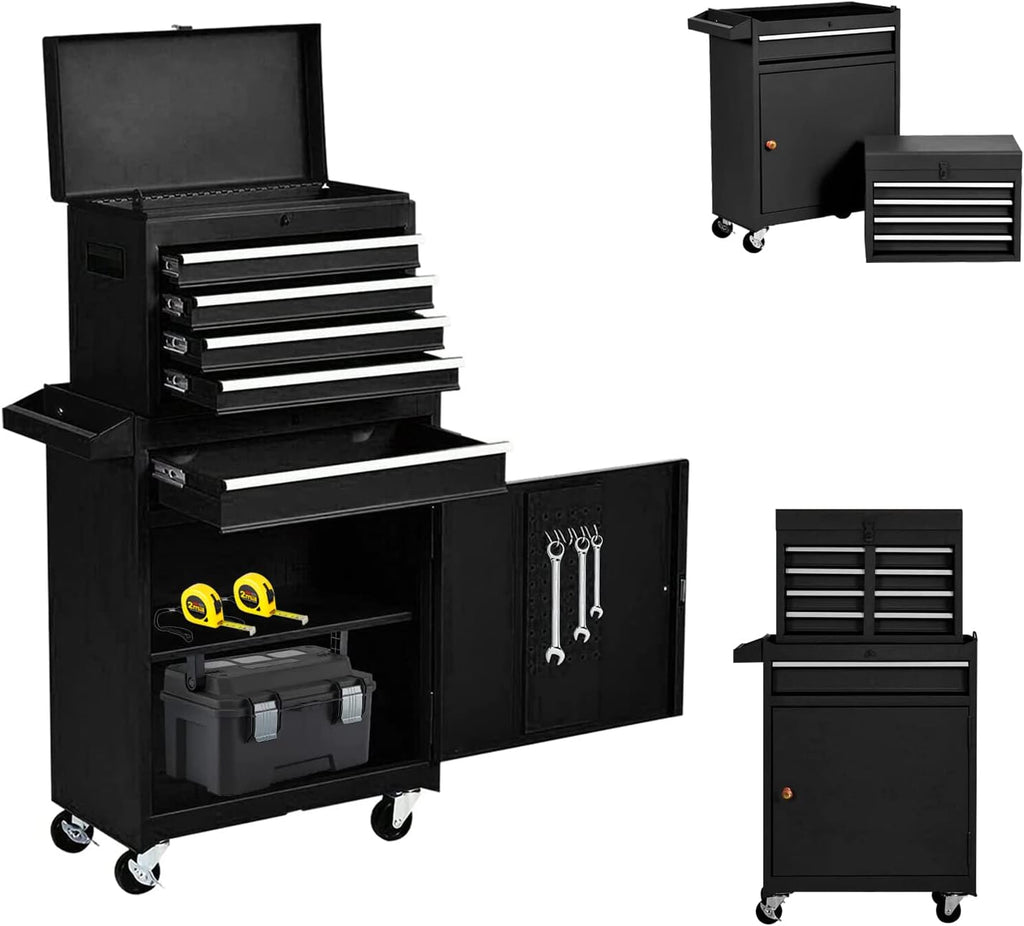 5 Drawer Rolling Tool Chest with Wheels S740580
