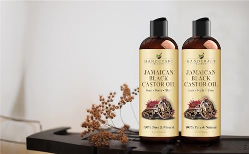 16 Fl Oz 100% Pure Natural Jamaican Black Castor Oil E4089