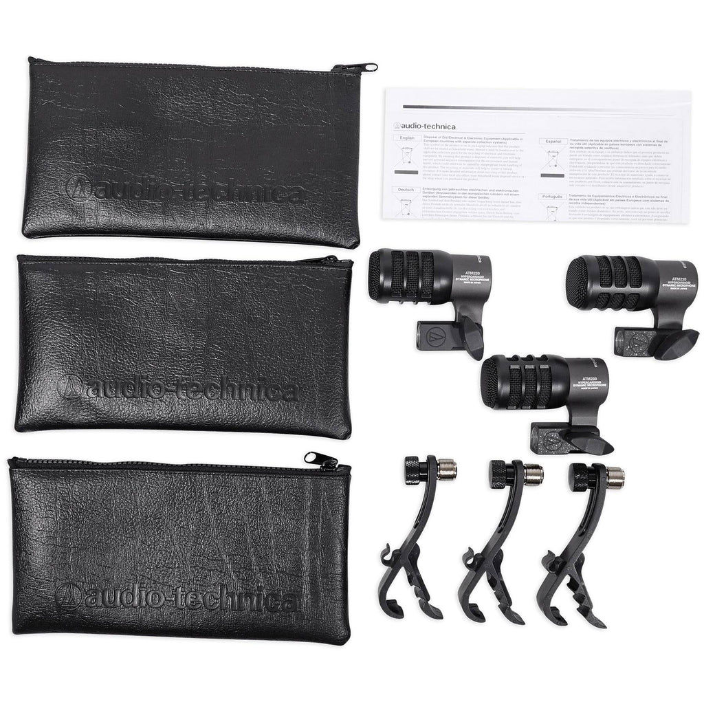 3-Pack Hypercardioid Dynamic Instrument Microphone B6218