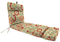 72" x 22" Multicolor Rectangle Chaise Lounge Outdoor Seating Cushion Q668