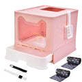 Enclosed Cat Litter Box with Lid I79145