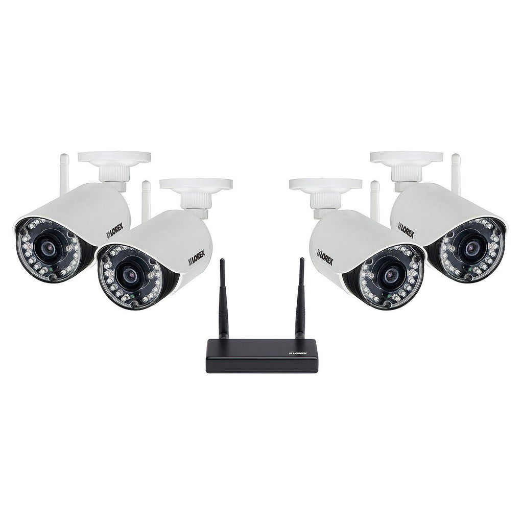 Wireless 720p HD Video Security System with 4 Wireless Cameras T937482