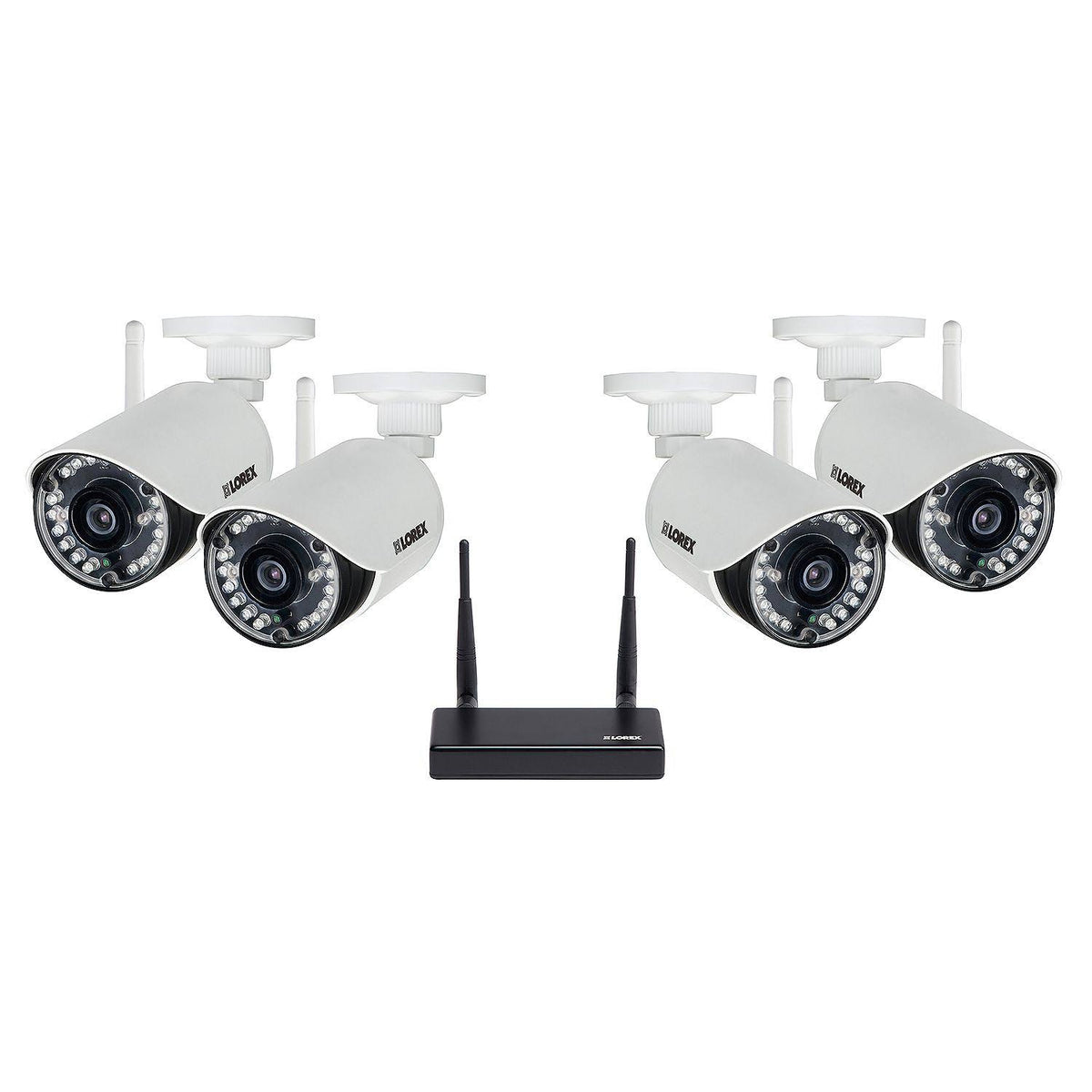 Wireless 720p HD Video Security System with 4 Wireless Cameras T937482