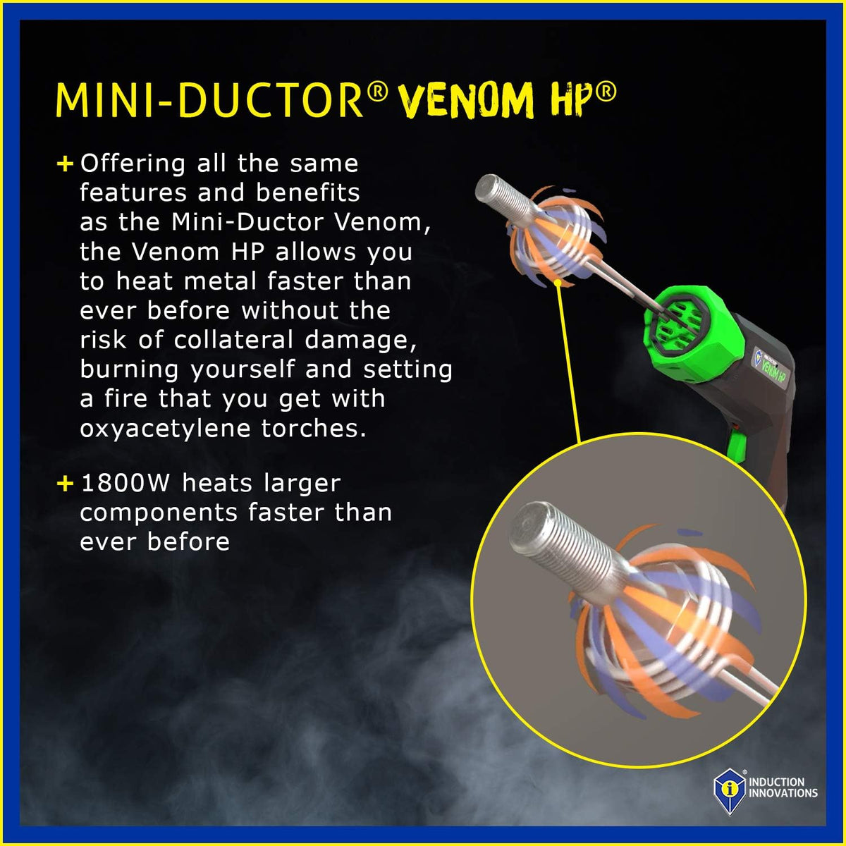 Portable Induction Heater Tool with Coil Twist Lock T865476