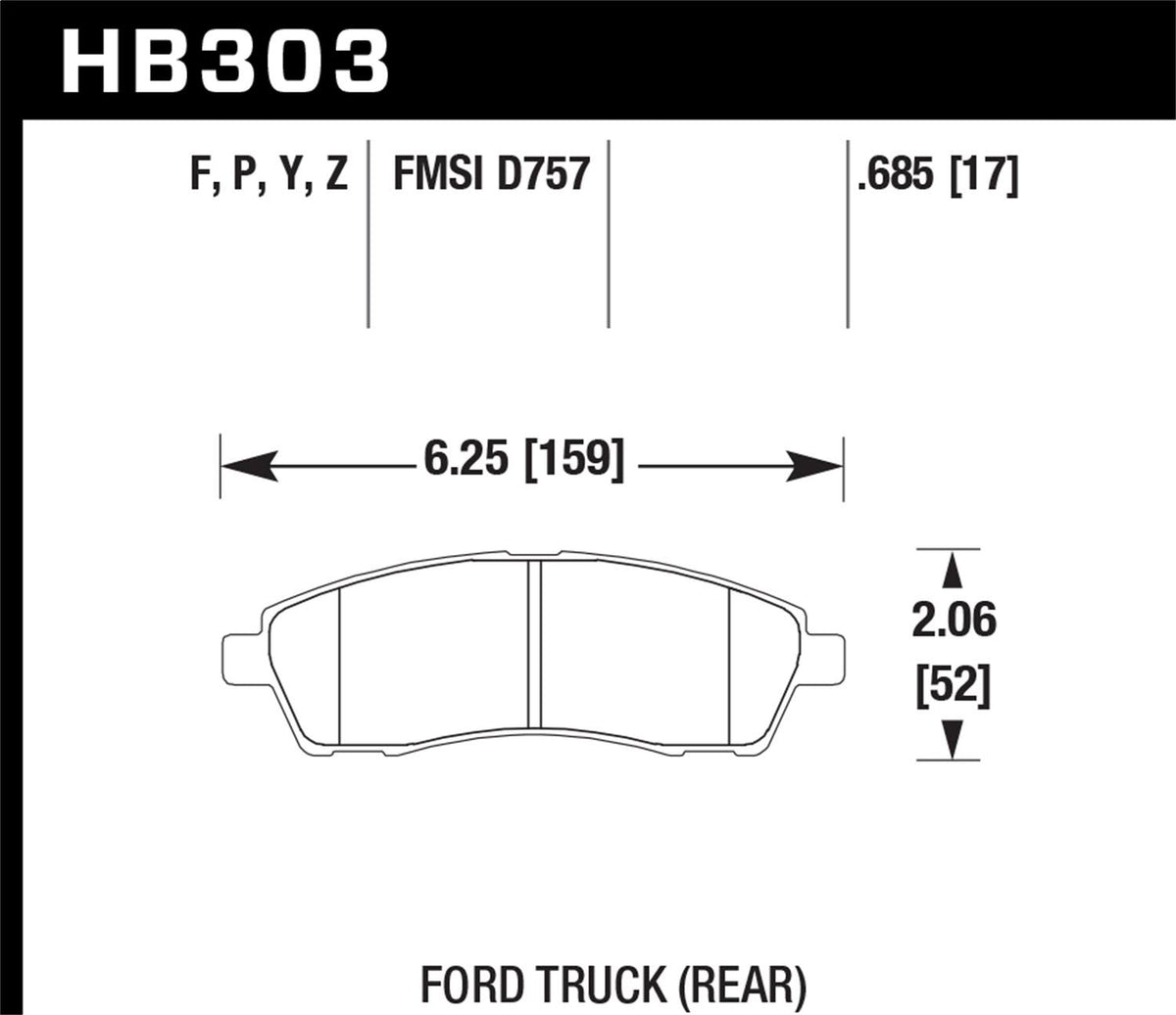 Brake Pads Y55982