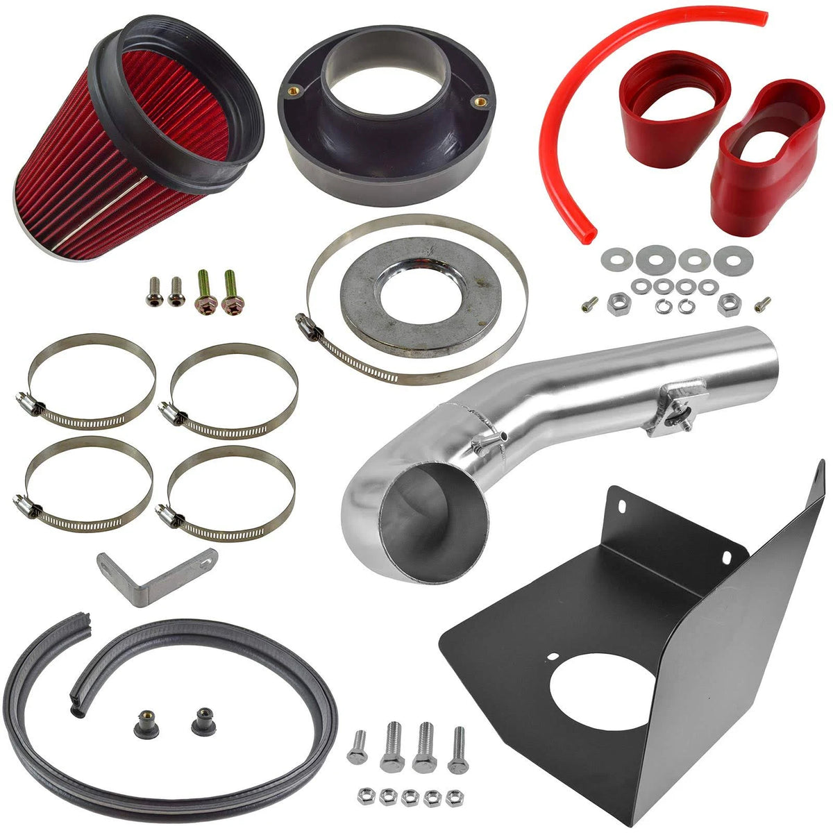 Performance Air Intake Kit with Red Filter K8301