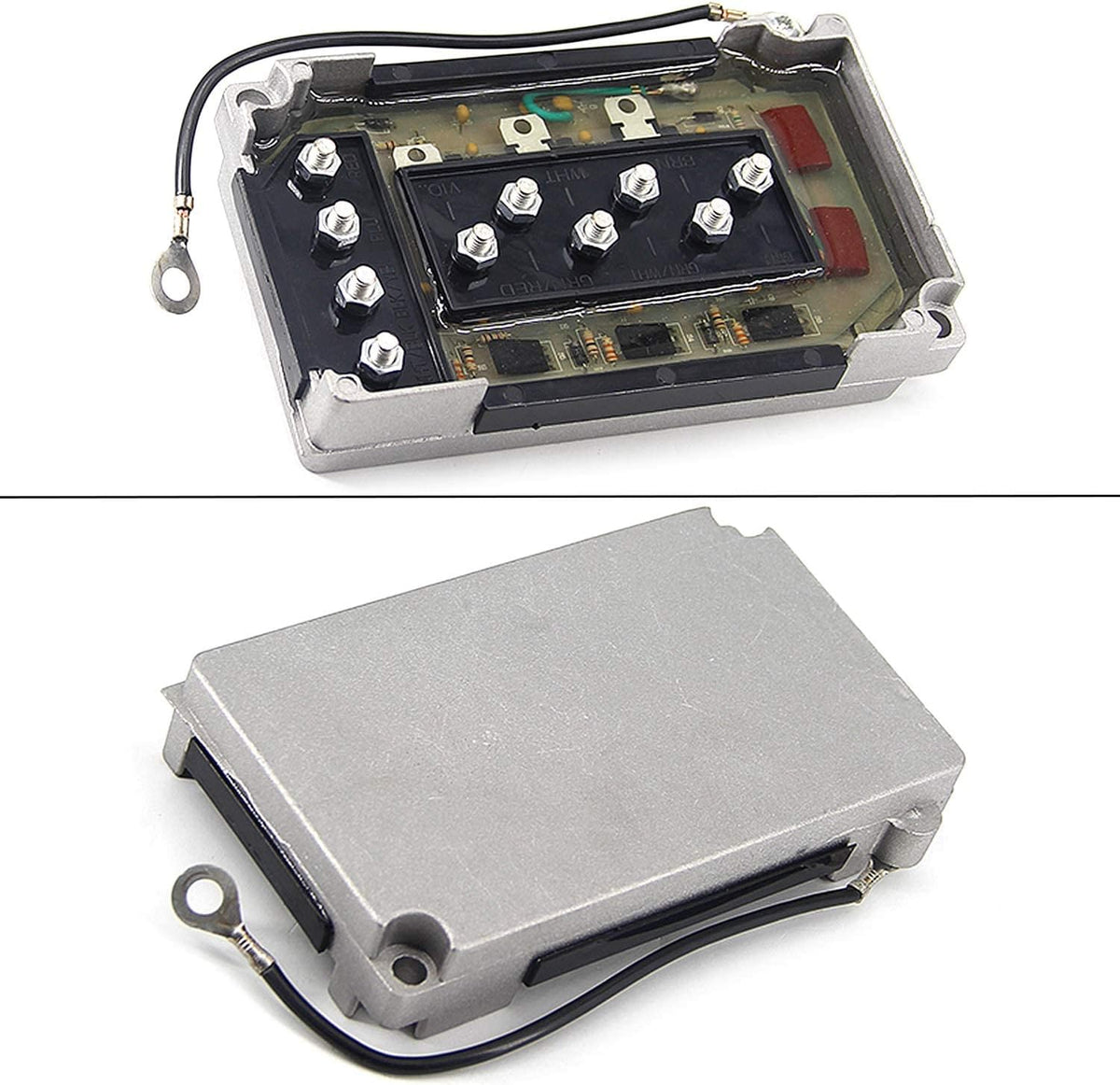 2pcs CDI Module Switch Box Replacement for Mercury Outboard Motor Power Pack N255
