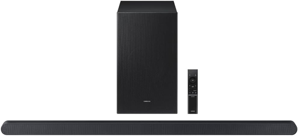 3.1ch Wireless Dolby Atmos Soundbar with Wireless Surround Speakers W64661