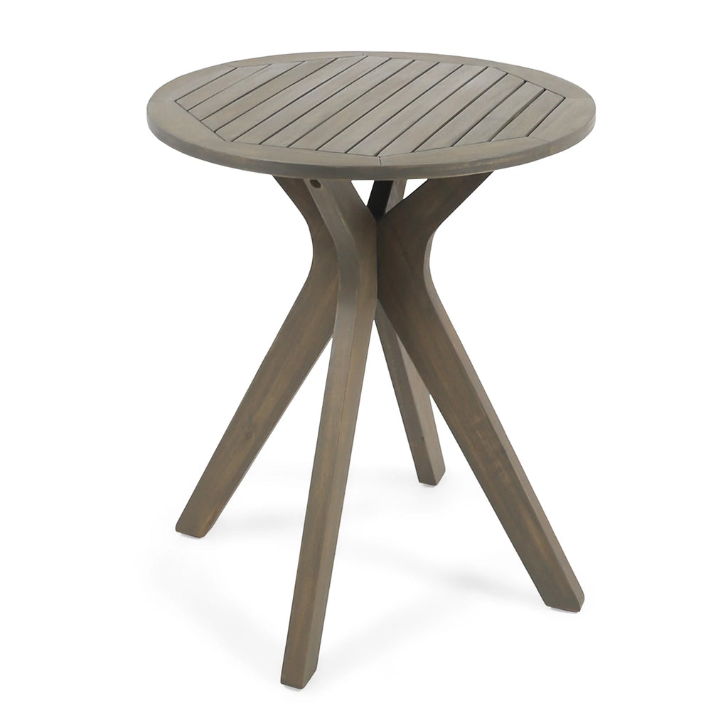 Round Wooden Patio Dining Table E180