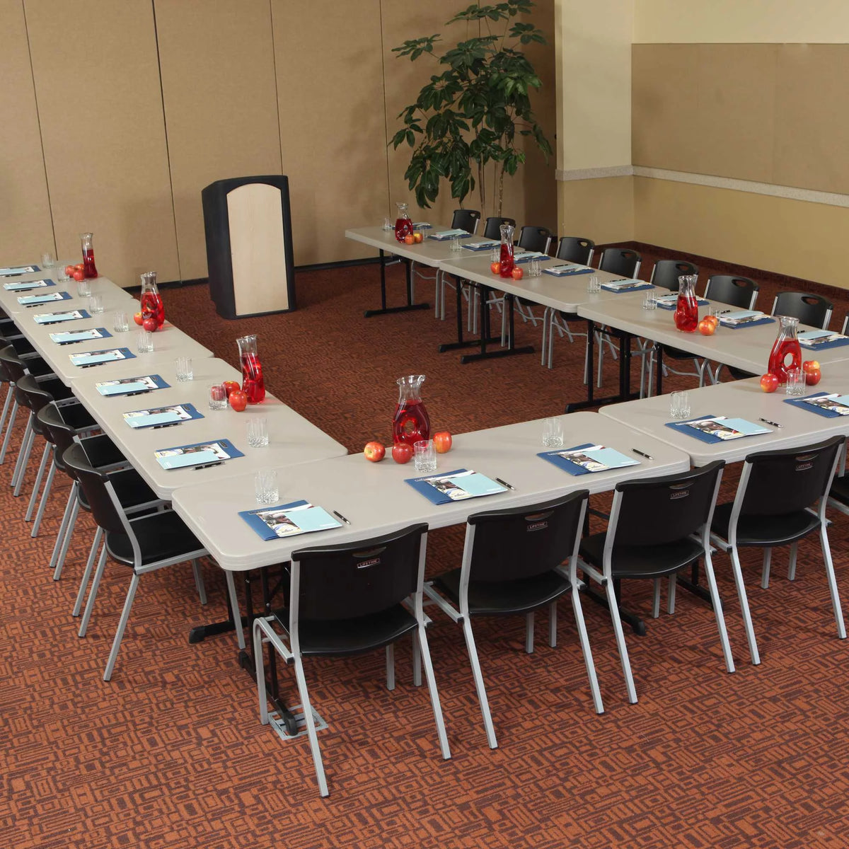 6 Foot Rectangle Folding Table Z7376