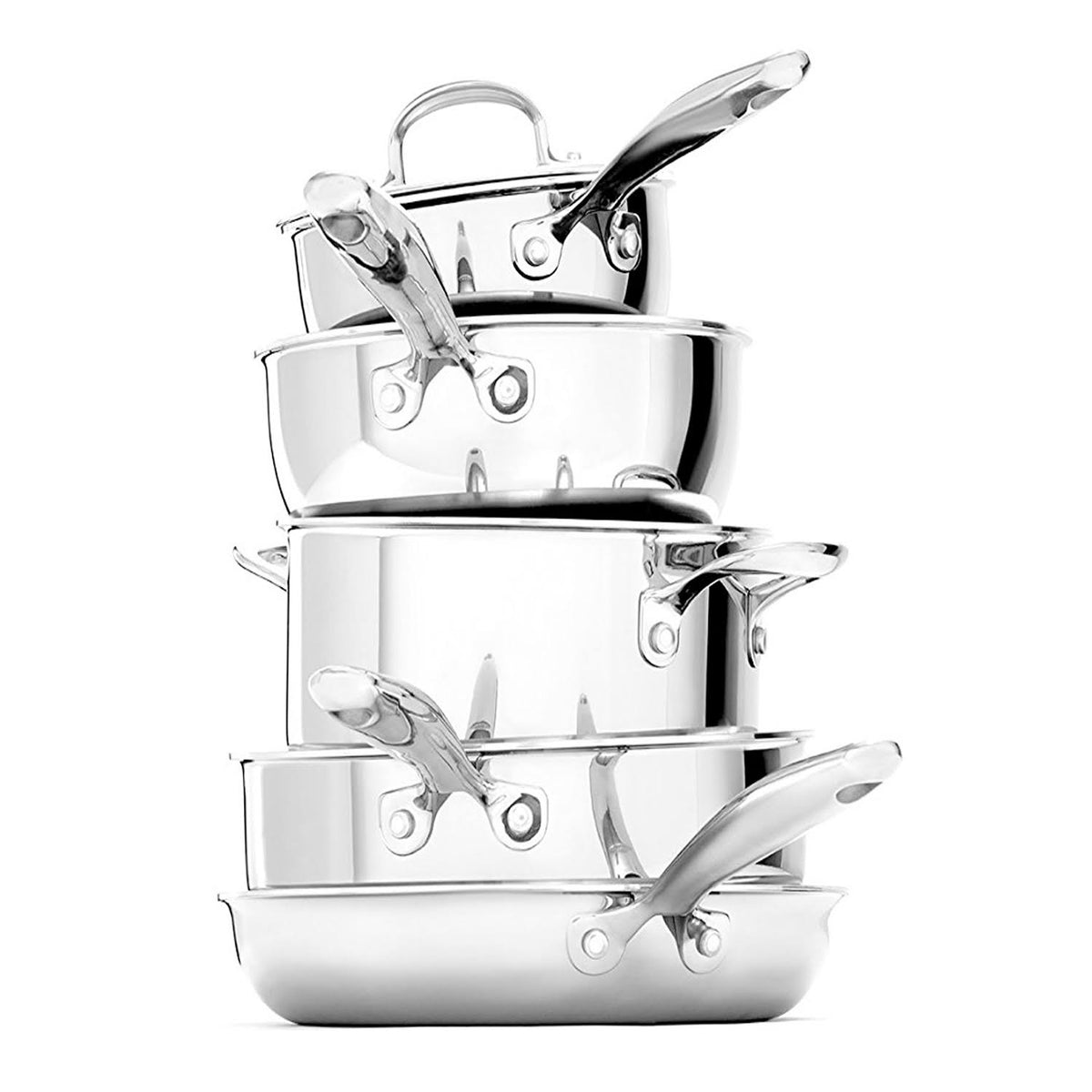 13-Piece Stainless Steel Cookware Set U24776