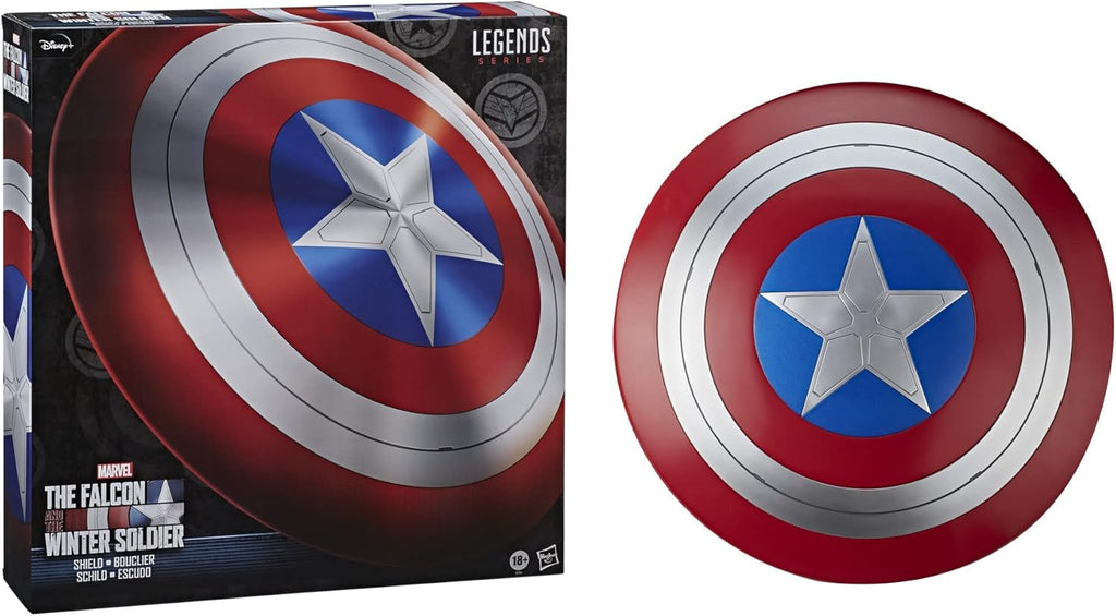 Marvel Legends Series Avengers Falcon And Winter Soldier Captain America Premium Role Play Shield Y929
