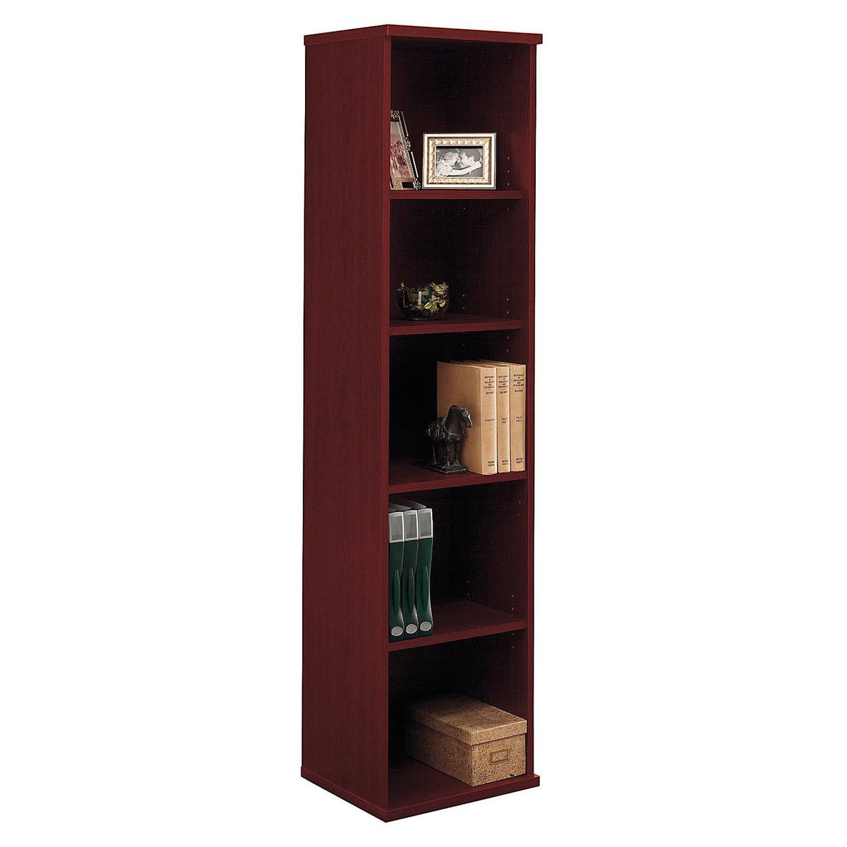 5 Shelf Mahogany Bookcase Y944654
