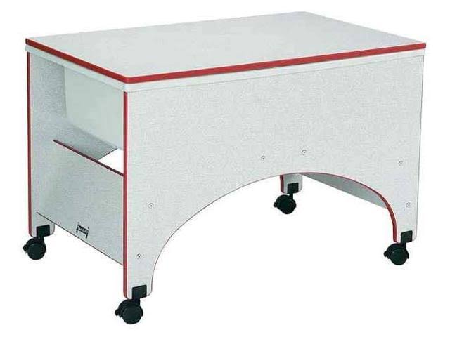 Red Space Saver Sensory Table Q960