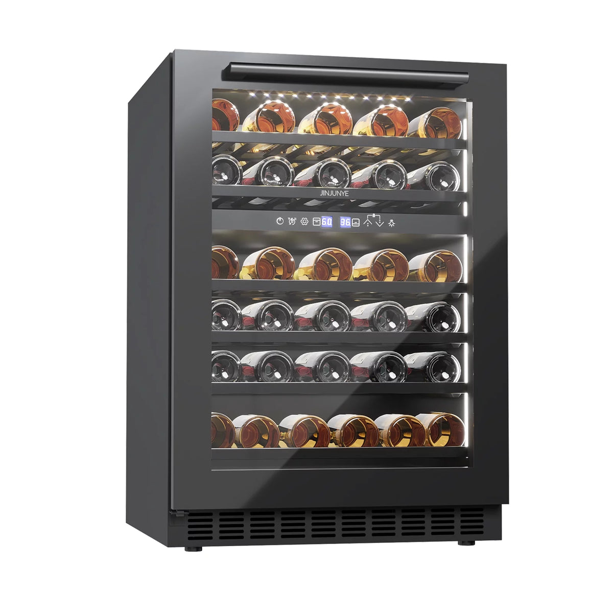 24" 56 Bottle Dual Zone Wine Cooler Refrigerator G965109