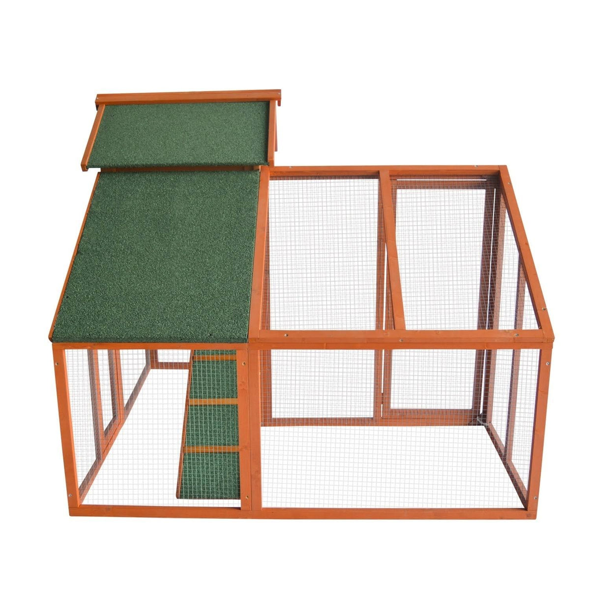 Large Wooden Chicken Coop V60382