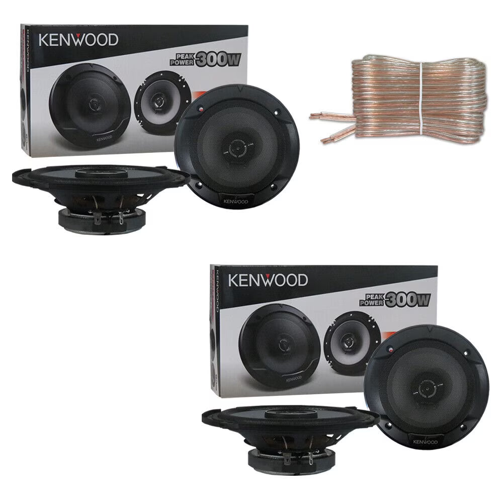 4 x 6.5 Inch 2-Way Car Coaxial Speakers 300W Max F4031