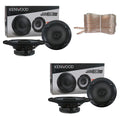 4 x 6.5 Inch 2-Way Car Coaxial Speakers 300W Max F4031