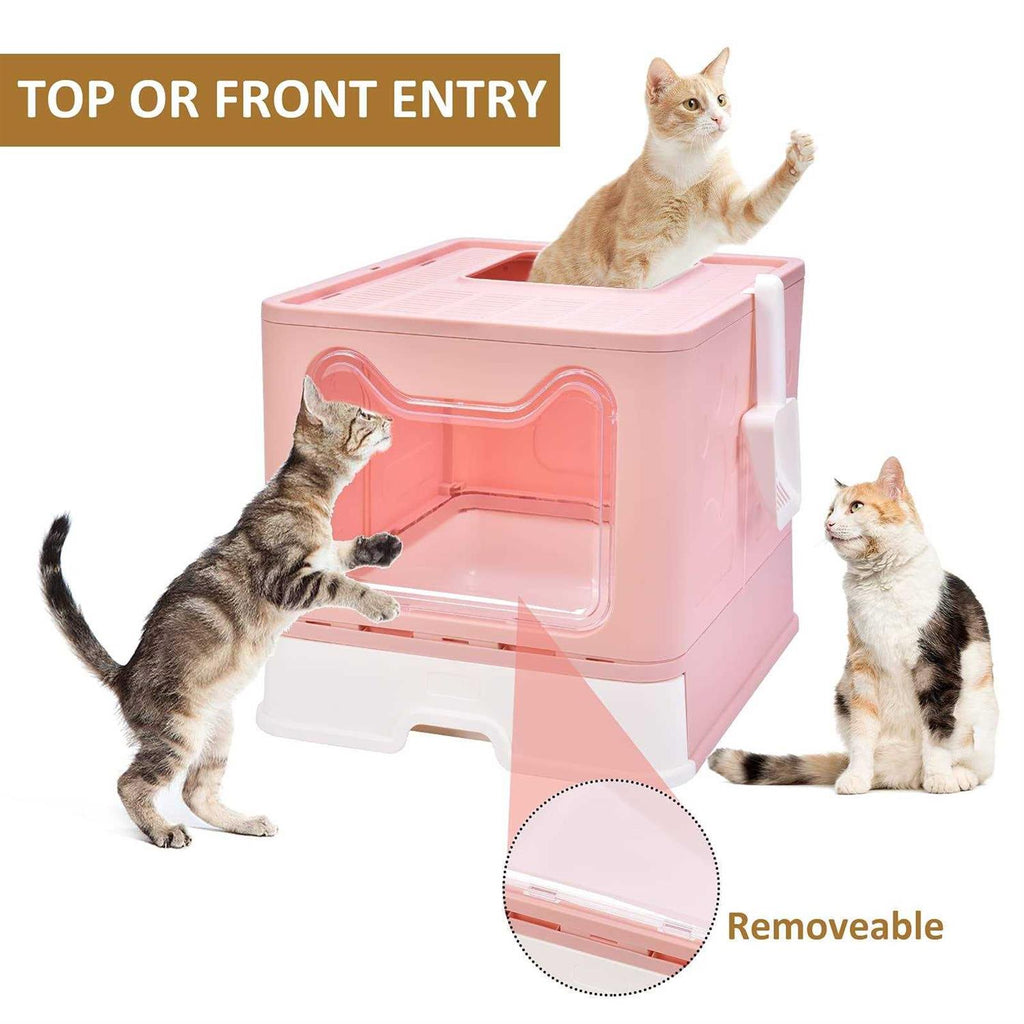 Enclosed Cat Litter Box with Lid I79145