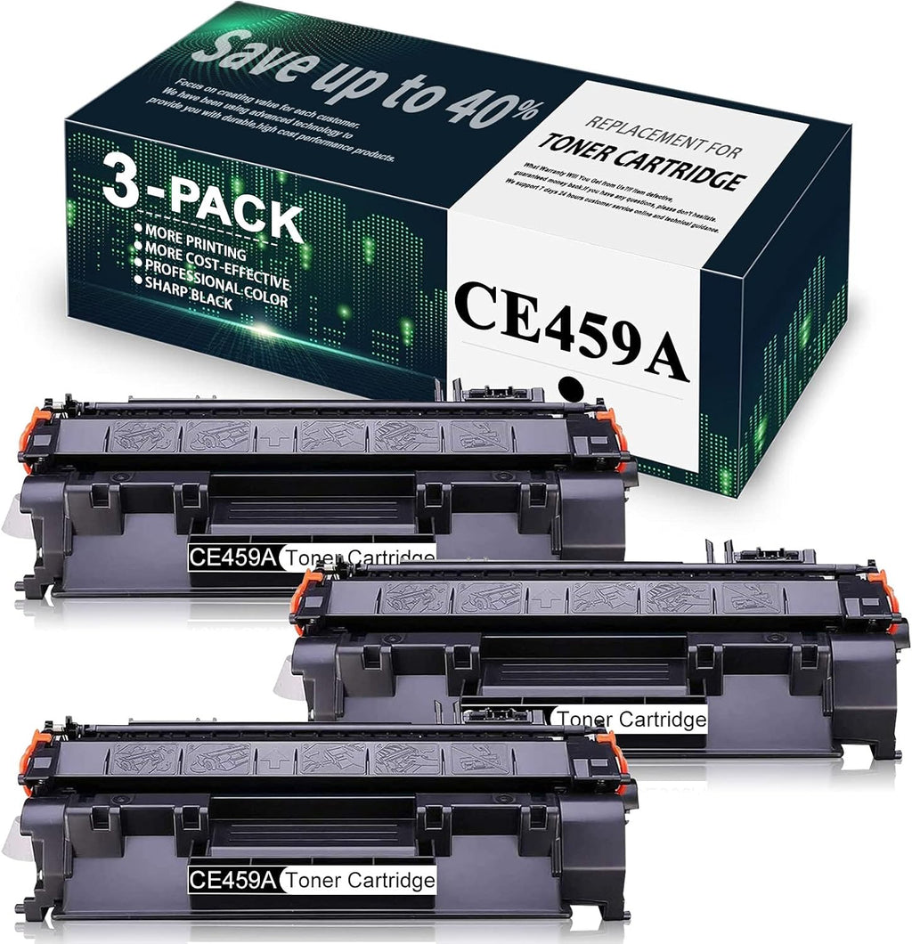 3 Pack Black Toner Cartridge for HP P2055dn Printer Z719988